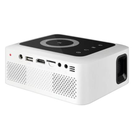 Mini Proyector Steren Multimedia HD 2105 Lúmenes, 1280x720, Blanco, Compacto y Potente