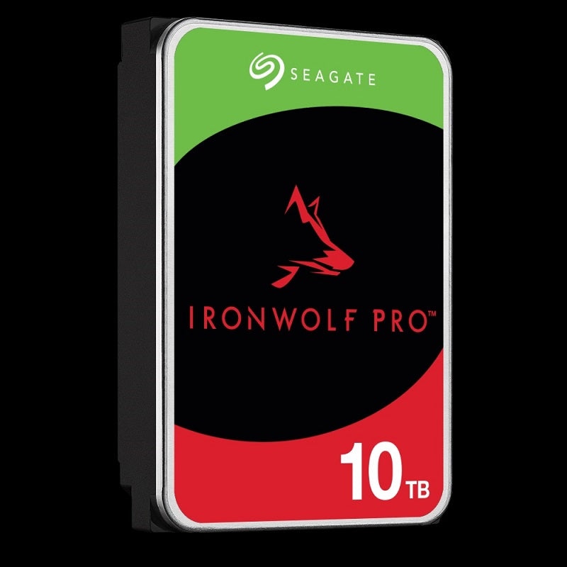 Disco Duro Interno Seagate IronWolf Pro 10TB 3.5 7200RPM NAS RAID 256MB Cache