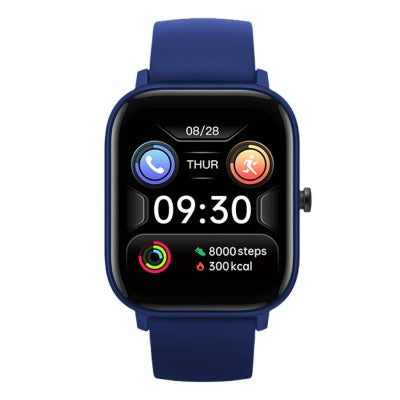 Smartwatch Stylos SW2 1.69" Android BT 4.0 Azul, Resistente al Agua 30m, Monitor de Ritmo Cardiaco