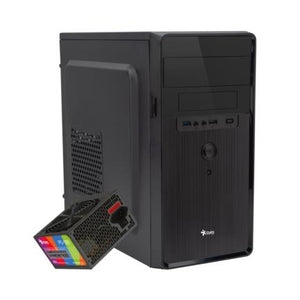 Stylos STPGAC5B carcasa de ordenador Mini Tower Negro, Rojo 500 W