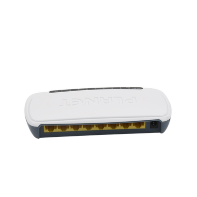 PLANET SW-804 switch Gestionado Fast Ethernet (10/100) Blanco