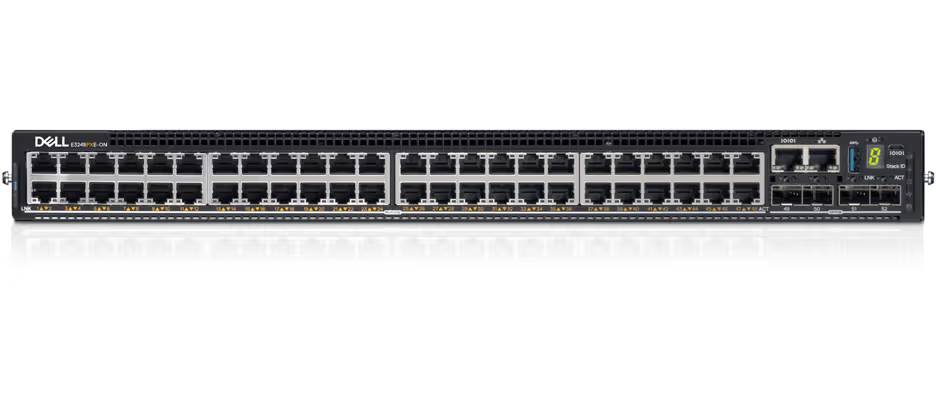 DELL Switch E3248P-FY26Q2-MX, 48 Puertos, 10/100/1000 Mbps, PoE