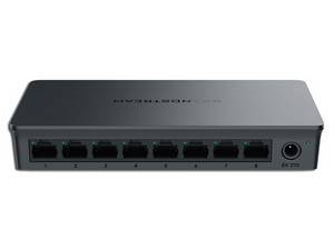 Grandstream Switch GWN7701, 8 Puertos Gigabit, Soporte PoE, Montaje en Rack