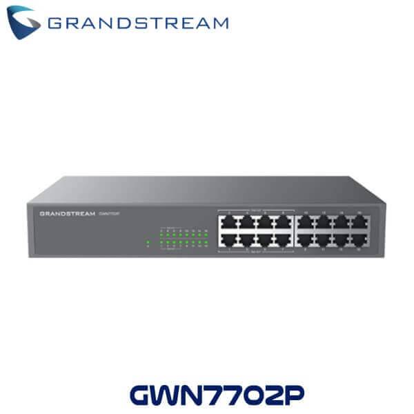 Grandstream Switch GWN7702p, 8 Puertos, PoE, Soporte VLAN, Gigabit Ethernet