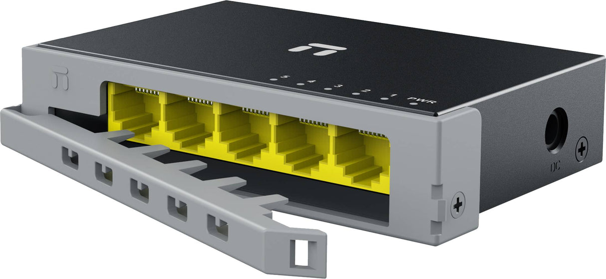 Netis System ST105GD dispositivo de redes No administrado L2 Gigabit Ethernet (10/100/1000) Negro, Gris