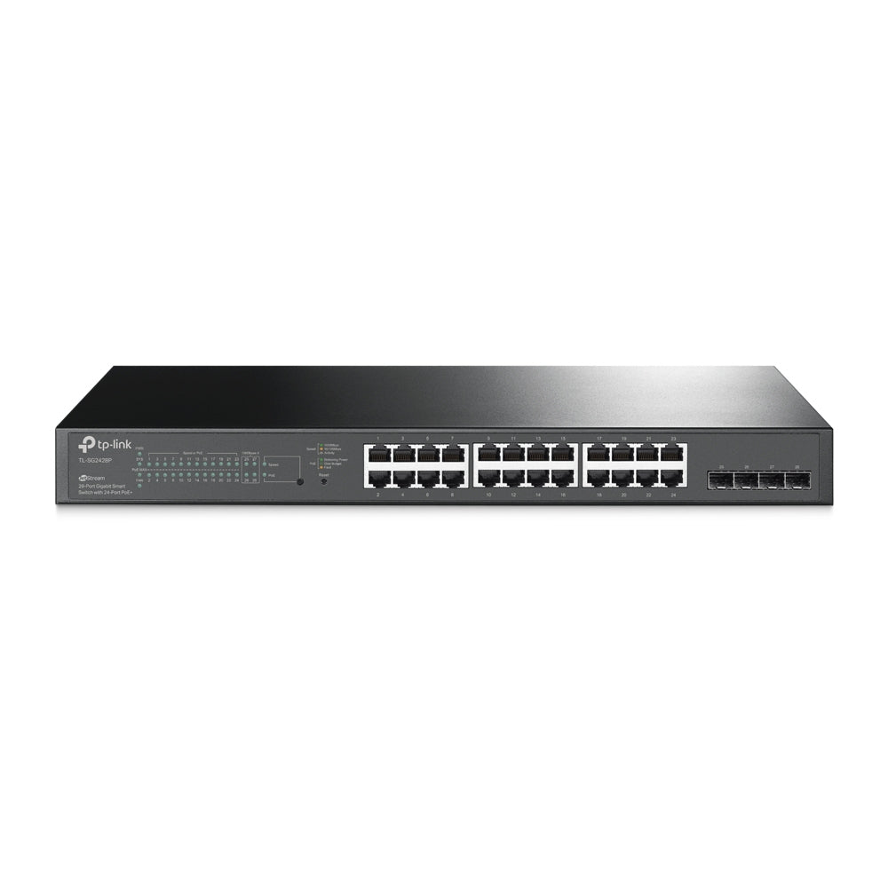 Switch Omada TP-Link TL-SG2428P Gigabit Ethernet 24 Puertos PoE+ Administrable Capa 2