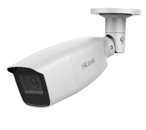 HiLook Cámara de Videovigilancia THC-B320-VF, 1080P, Lente 2.8-12mm, IP66, IR 40m