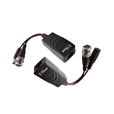 EPCOM Kit De Video Ballun TT-101-PV-TURBO, Soporta AHD, TVI, CVI, RJ45