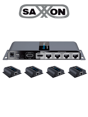 Saxxon LKV714PRO extensor audio/video Negro