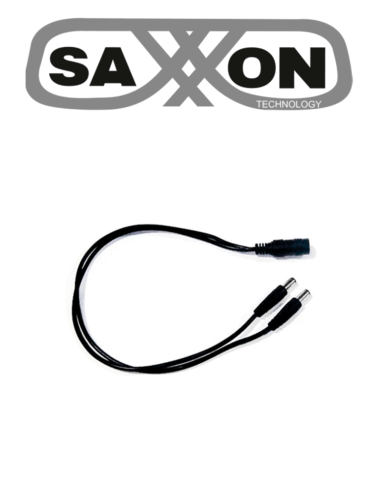 Divisor de energía SAXXON SXF52 - Tipo pulpo / 1 Conector hembra / 2 Conectores macho / Cable de cobre