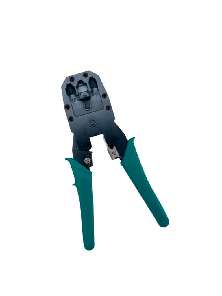 Pinzas para crimpar cables RJ11, RJ12, RJ45 Cat5e, Cat6, Cat6a - Cavidades 4, 6 y 8 conductores