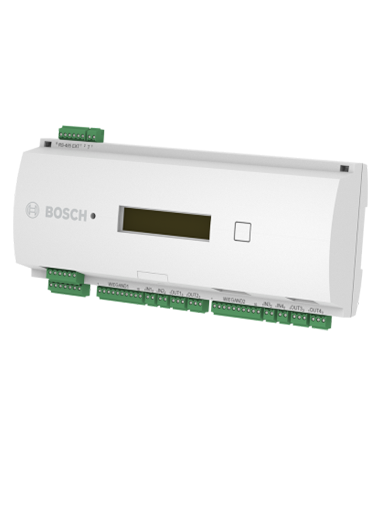 Controlador de Acceso Bosch 2 Puertos Wiegand, 22 Usuarios, Montaje en Pared