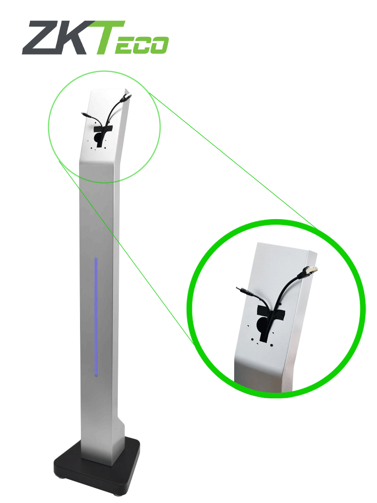 Soporte de Pared ZKTeco FMB05 para SpeedFaceV5L, SpeedFaceH5L, Proface X y FaceDepot7BL / Altura 131.5 cm