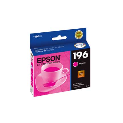 CARTUCHO EPSON T196 MAGENTA XP-401 411 7ML T196320-AL