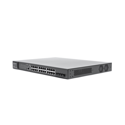 T2600G-28MPS - Tp-Link Switch PoE+ administrable Capa 2 / 24 puertos Gigabit / 4 puertos SFP T2600G-28MPS