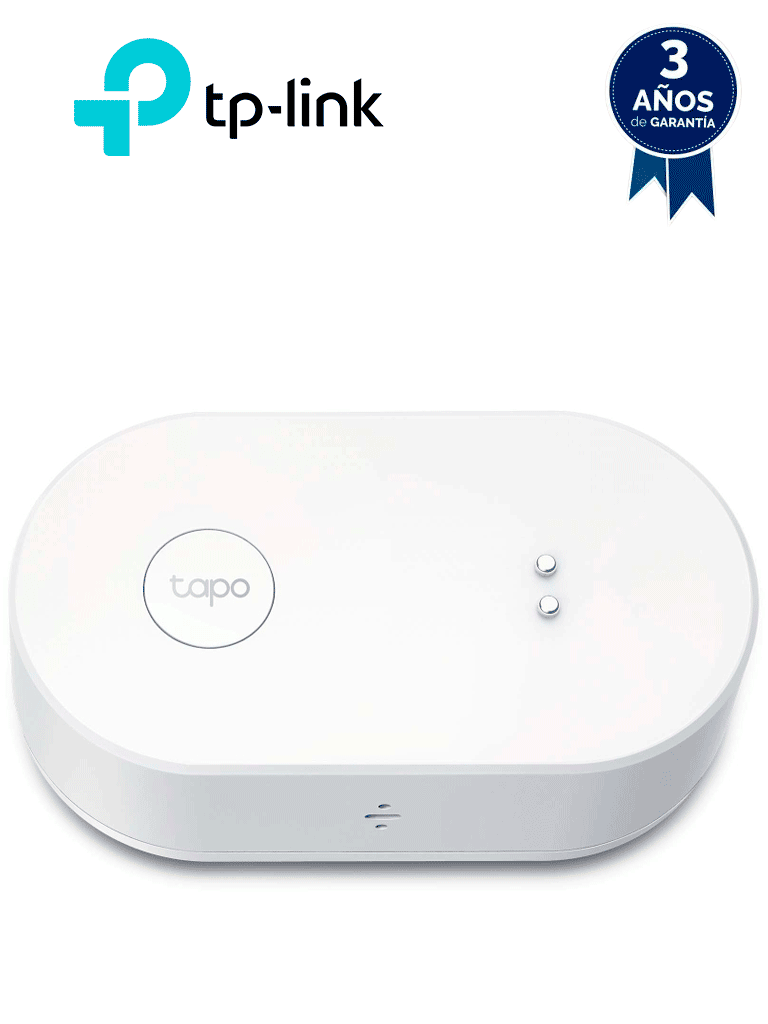 Sensor de agua TP-LINK TAPO T300, IP67, Alertas en APP TAPO, Compatible con foco TAPO