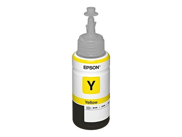 TINTA EPSON ECOTANK FOTO T673 AMARILLO L800 L1800 70ML ALTO RENDIMIENTO