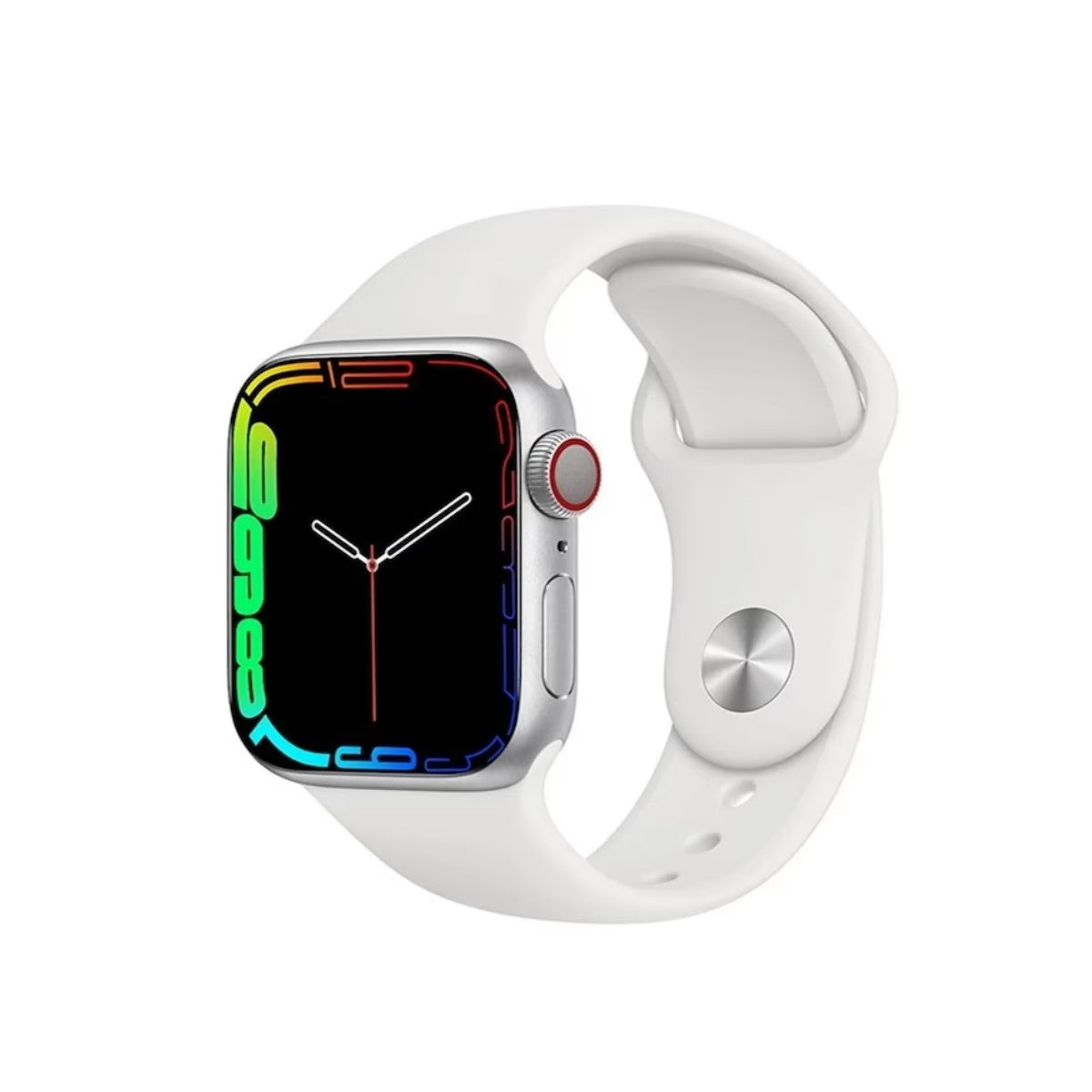 Smartwatch T700 Pro Max Plata, Pantalla Táctil 1.5", Monitoreo de Ritmo Cardíaco, Resistente al Agua 50m