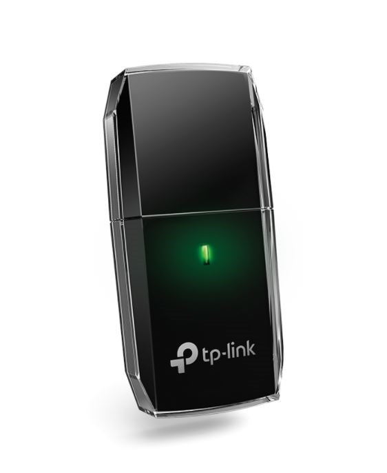 TP-Link Adaptador de Red USB ARCHER T2U, Inalámbrico, WLAN, 600 Mbit/s, Doble Banda 2.4/5 GHz
