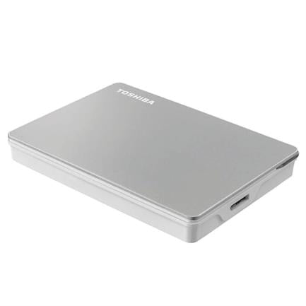 Disco Duro Externo Toshiba Canvio Flex 2.5" 1TB USB Plata 5400 RPM 128MB Cache