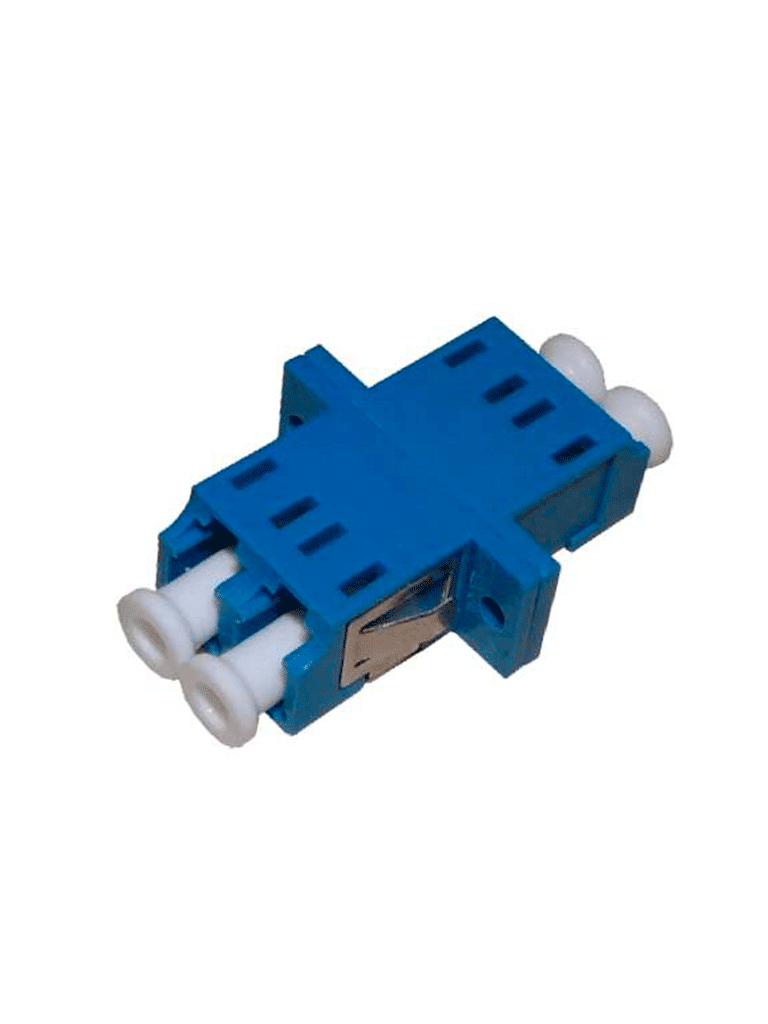 Adaptador de fibra saxxon lc duplex azul / conector lc/lc, duplex, color azul JALCSSCD