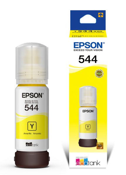 Epson Cartucho #544 Amarillo T544420, 708021T, Producto Empresarial