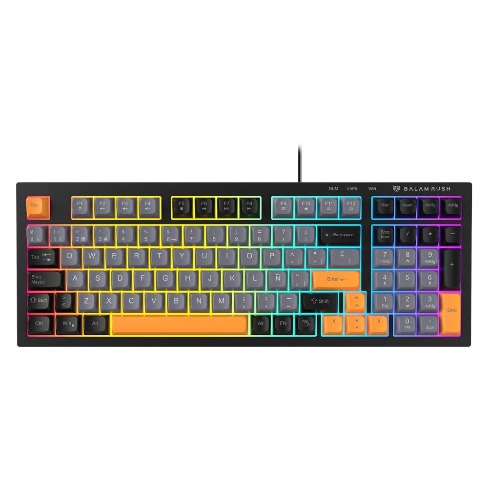 Balam Rush TECLADO ALAMBRICO BALRAK PLUS KG480 / MEMBRANA 96 / 98 TECLAS / BR-945837
