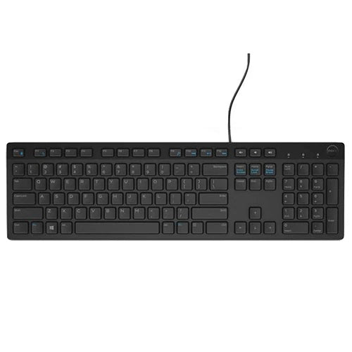 Teclado Dell KB216 Inglés, Cable USB, Teclas Multimedia, 105 Teclas