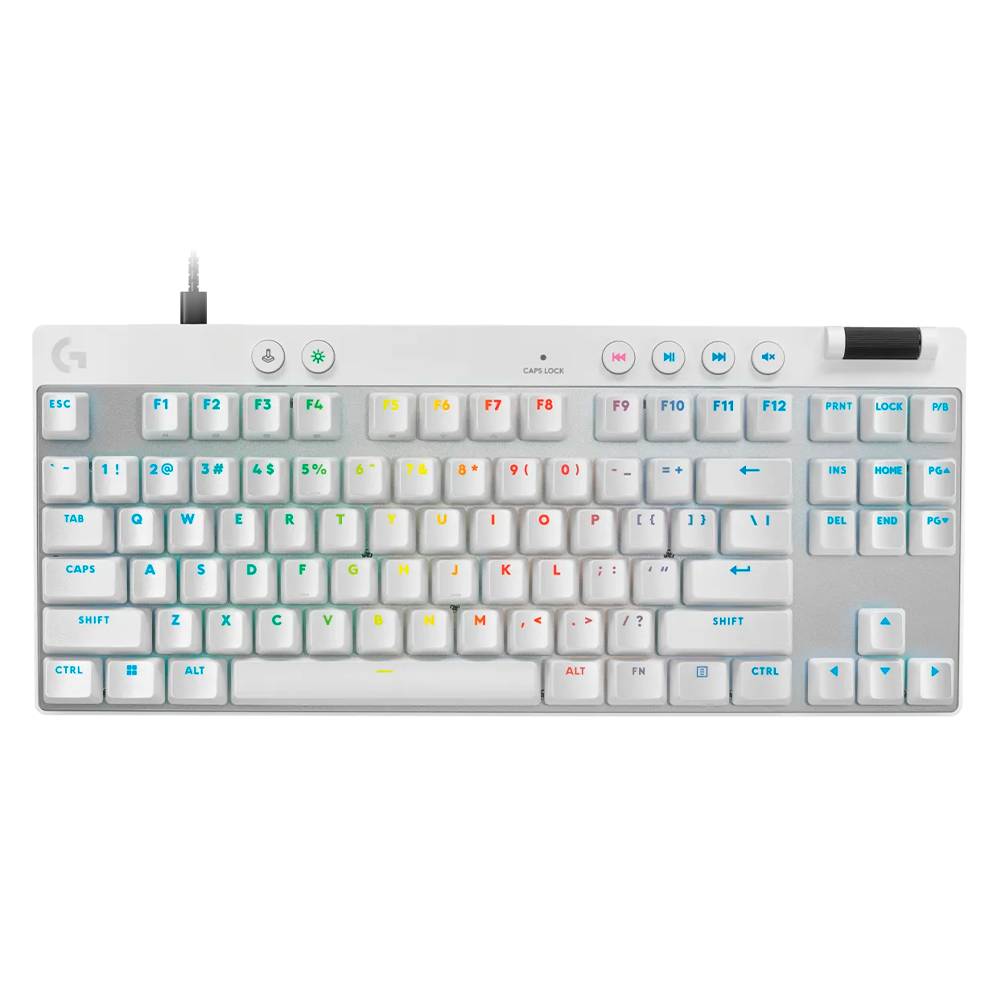 Logitech Teclado PRO X 920-013132, Mecánico, Retroiluminado RGB, USB