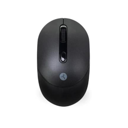 Mouse Inalámbrico TechZone 1600 DPI 4 Botones 2.4GHz USB 10m Negro