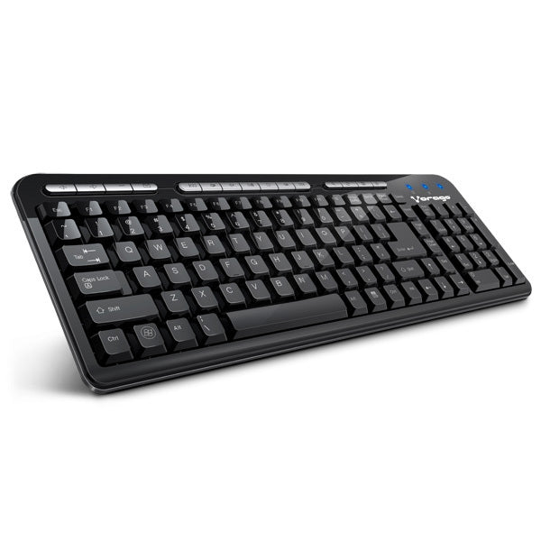 Teclado Alámbrico VORAGO KB-202 USB Negro