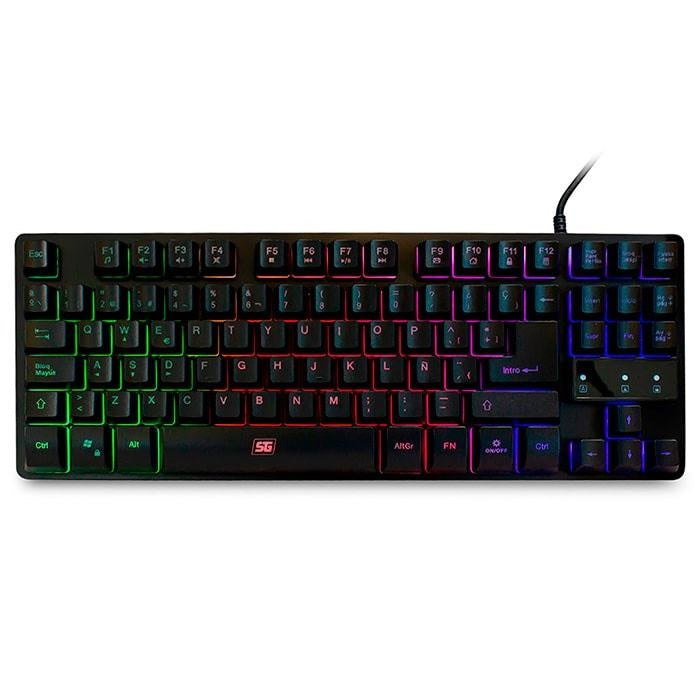 Teclado Gaming VORAGO MECHANIC RGB KB-503 Español Negro