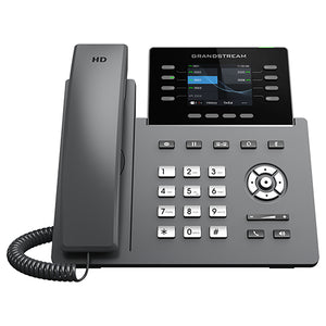 Grandstream Networks GRP2624 teléfono IP Negro 8 líneas TFT Wifi, Terminal con conexión por cable, En banda, Fuera de banda