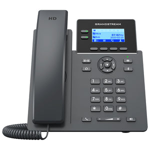 Grandstream Networks GRP2602W teléfono IP Negro LCD Wifi, Terminal con conexión por cable, En banda, Fuera de banda