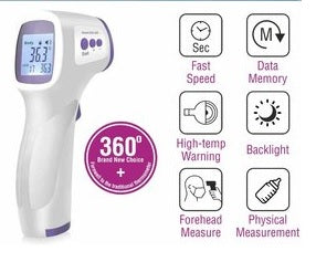 HI8US Termómetro Infrarrojo HG01, Producto Empresarial, Sin Ficha Técnica