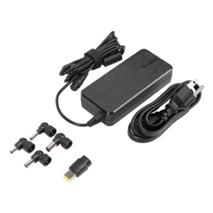 Cargador Universal Targus 90W AC para Laptop, Semidelgado, 8 Conectores, 1.5m Cable