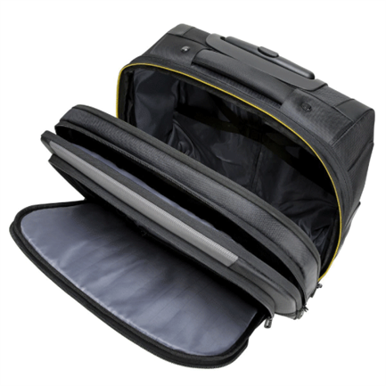 Maletín Targus CityGear Overnight Travel 15.6"-17.3" con Ruedas, Color Negro, Compartimento para Portátil