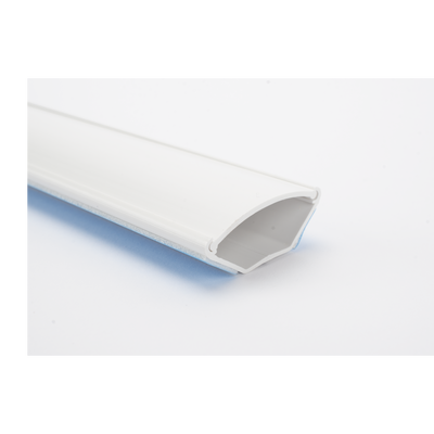 TH-CAN-90CD - Kit de Canaleta 90° / División Integrada / PVC Rígido y ABS / Cinta Adhesiva Incluida / -20°C a +75°C / 3,344 mm²