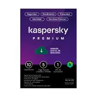 Kaspersky Premium 10 Dispositivos 5 Cuentas TMKS-462, Seguridad Avanzada