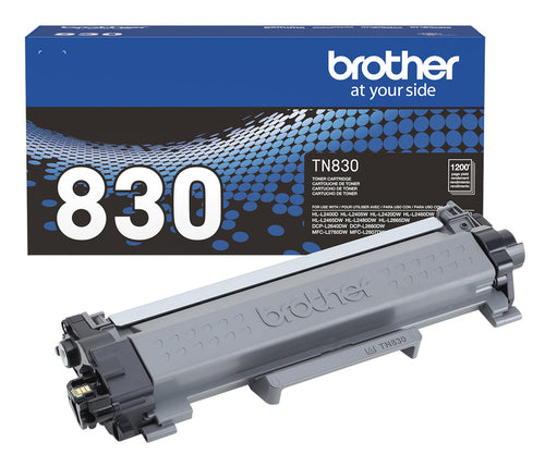 TN830 - Brother TN-830 cartucho de tóner 1 pieza(s) Original Negro