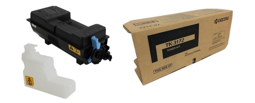 Cartucho KYOCERA 1T02T80US0, Rendimiento 3000 Páginas, Color Negro, Compatible con ECOSYS P2235dw