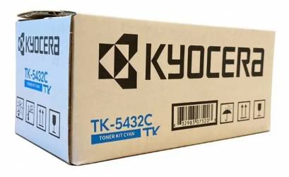 KYOCERA Tóner TK-5432C 1T0C0ACUS1, 3,000 Páginas, Compatible con Impresoras