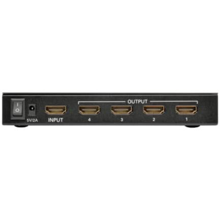DIVISOR HDMI DE 4 PUERTOS 4K PARA VIDEO ULTRA-HD Y AUDIO 38