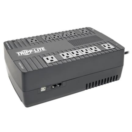 Tripp Lite AVR750U UPS Interactivo de 750VA 450W - 12 Tomacorrientes NEMA 5-15R, AVR, 120V, 50Hz / 60Hz, USB, Instalación en pared o escritorio