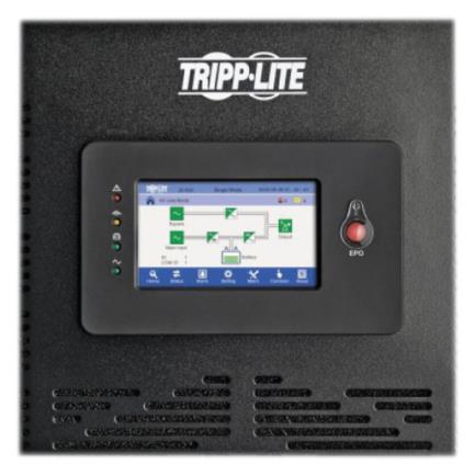 UPS Tripp Lite Trifásico 208/220/120/127V 10kVA/kW Doble Conversión PF 2 Cadenas Batería Interna 10 Puertos RJ45