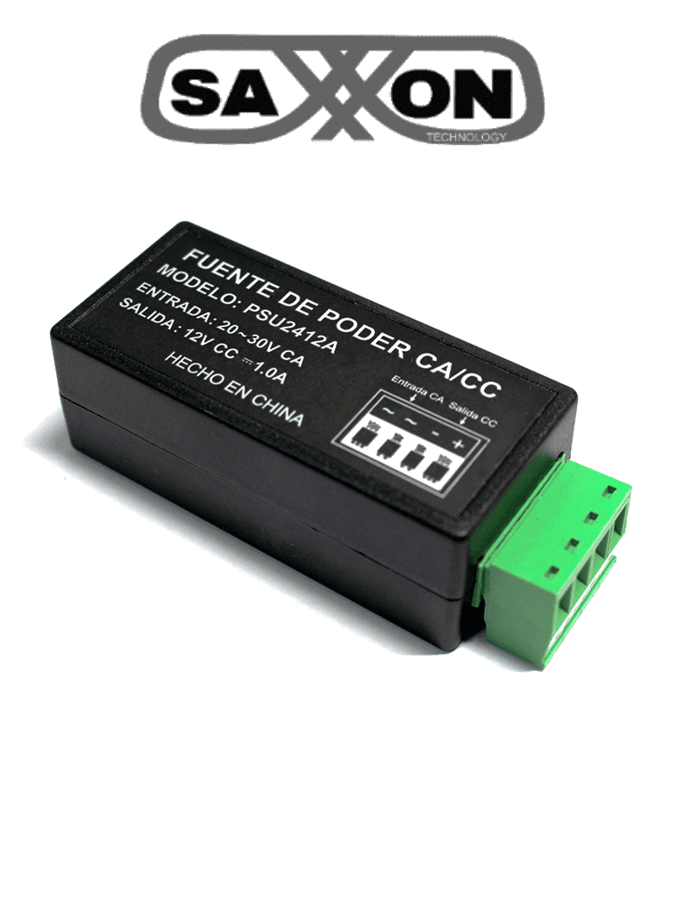 Convertidor de Corriente Alterna a Corriente Directa 12V, 20-30V CA Entrada, 1A