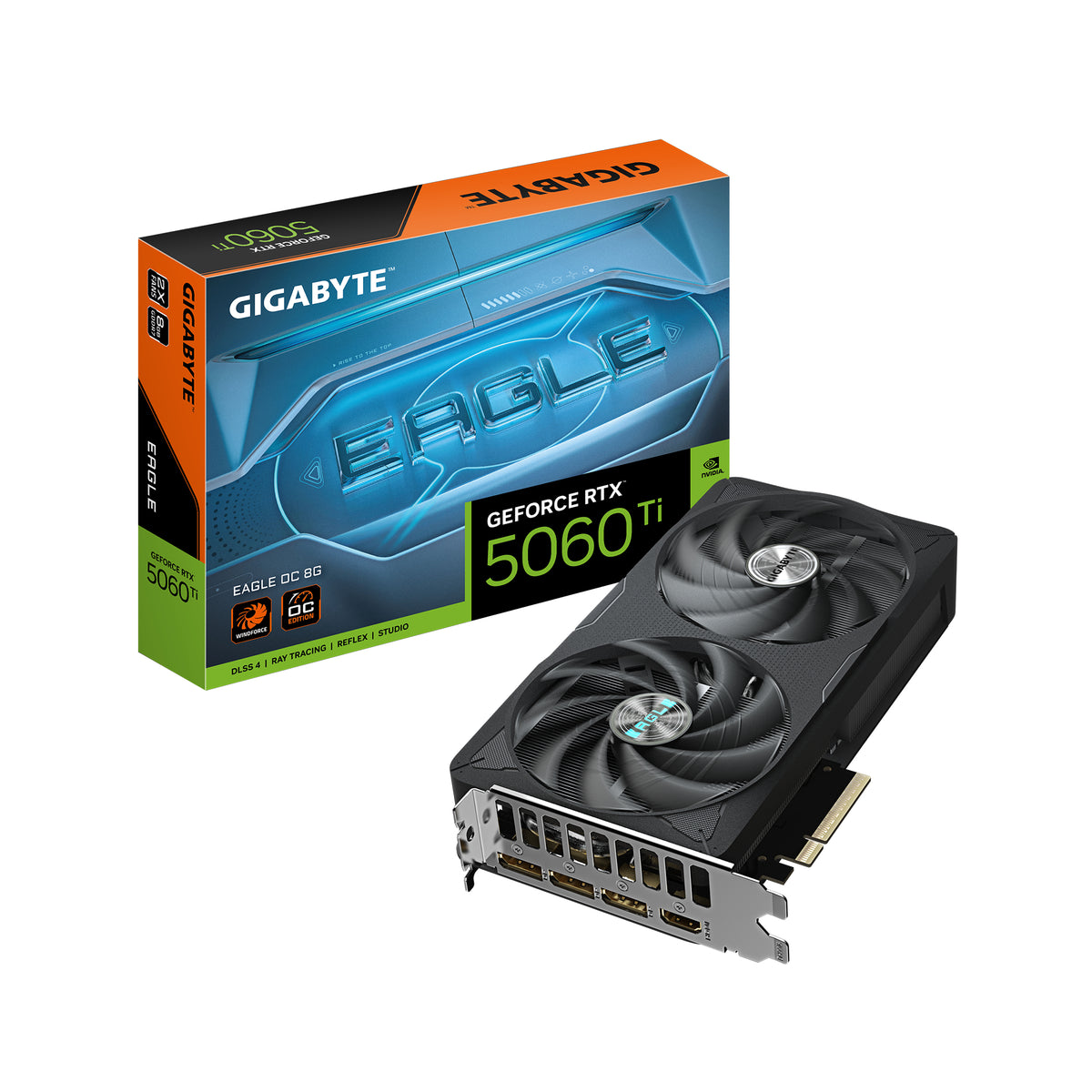 Tarjeta de video GIGABYTE GV-N506TEAGLE OC-8GD - Tarjetas