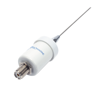 TX-1600-SYS - Antena Marina VHF / 156-163 MHz / 3.5 dBi / Acero Inoxidable / Cable 4.5 m (14.8 ft) / Montaje en L / PL-259 / Exterior