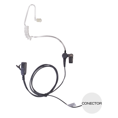 TX-EHK04AV2 - Micrófono-Audífono de Tubo Acústico / Grado Médico / Conector 3.5 mm / Compatible KENWOOD y ABELL