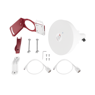 TXPJHSMIMO - Antena Sectorial Horn / 4.9-6.5 GHz / 19 dBi / Haz 30° / Polarización Dual V/H 45° / IP Resistente a Intemperie